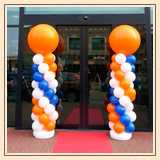 Ballonpilaar Rabobank